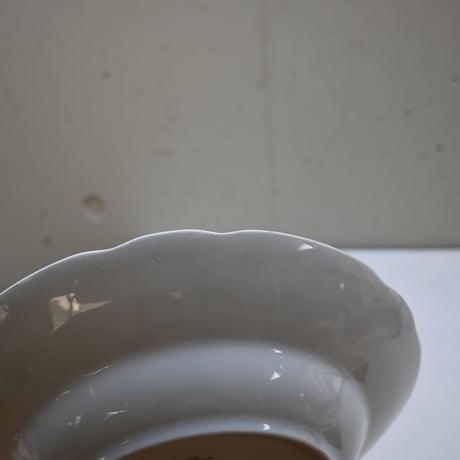 OLD ARABIA Soup plate / オールドアラビア  花リムの金彩スーププレート