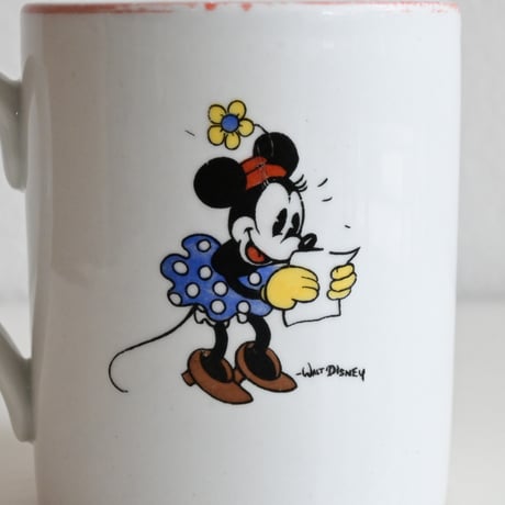 Finland Old Arabia Walt Disney Mickey Mouse Mugcup / フィンランド アラビア ミッキー＆ミニーのマグカップ