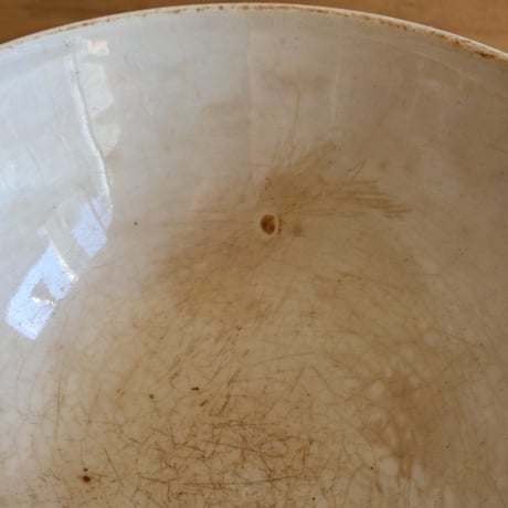 France Antique Cafe Bowl "Creil et Montereau" / フランス  カフェオレボウル ”クレイユモントロー”
