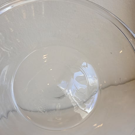 Sweden Glass Bowl / スウェーデン 19世紀 吹きガラスのグラスボウル E