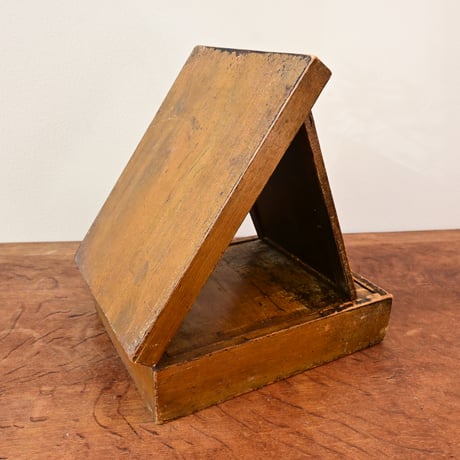 Sweden Wooden folding mirror / スウェーデン 木製の折り畳み式ミラー