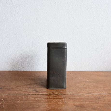 France Antique "crème franco russe" Tin Box  / フランス アンティーク ティン缶 ブリキボックス