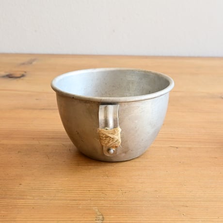 France Antique Military Aluminium Cup  / フランス アンティーク アルミのミリタリーカップ A-1