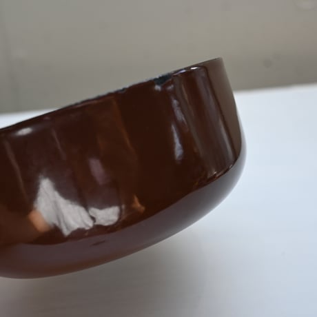ARABIA FINEL Enamel BOWL (Brown)  / アラビア・フィネル  琺瑯ボウル（ブラウン）B