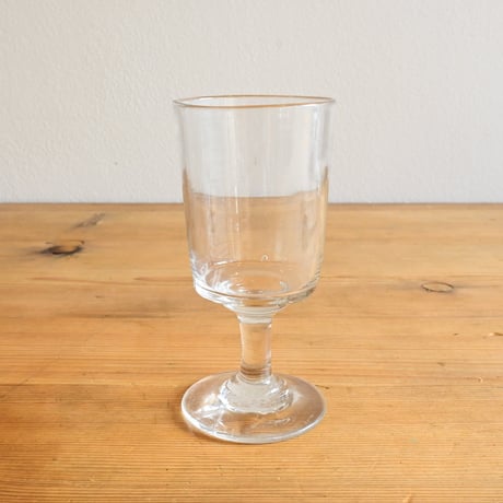 FRANCE Antique Wine Glass  / フランス アンティーク 筒型のビストロワイングラスA