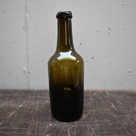 FRANCE Old Glass Mini Bottle  / フランス アンティーク 吹きガラスボトル