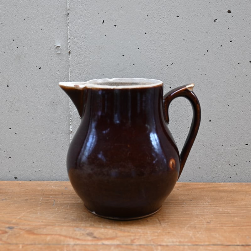 【2月末まで】フランスアンティーク キュノワール スーピエール CUL NOIR France Antique Cul Noir Pitcher / フランス アンティーク キ