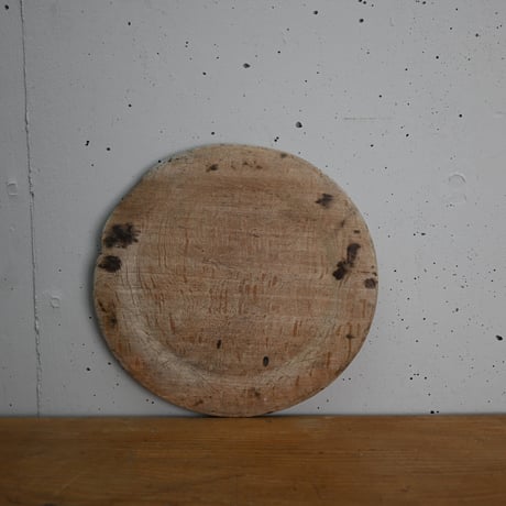 Sweden antique wooden plate / スウェーデン アンティーク 木の皿 B