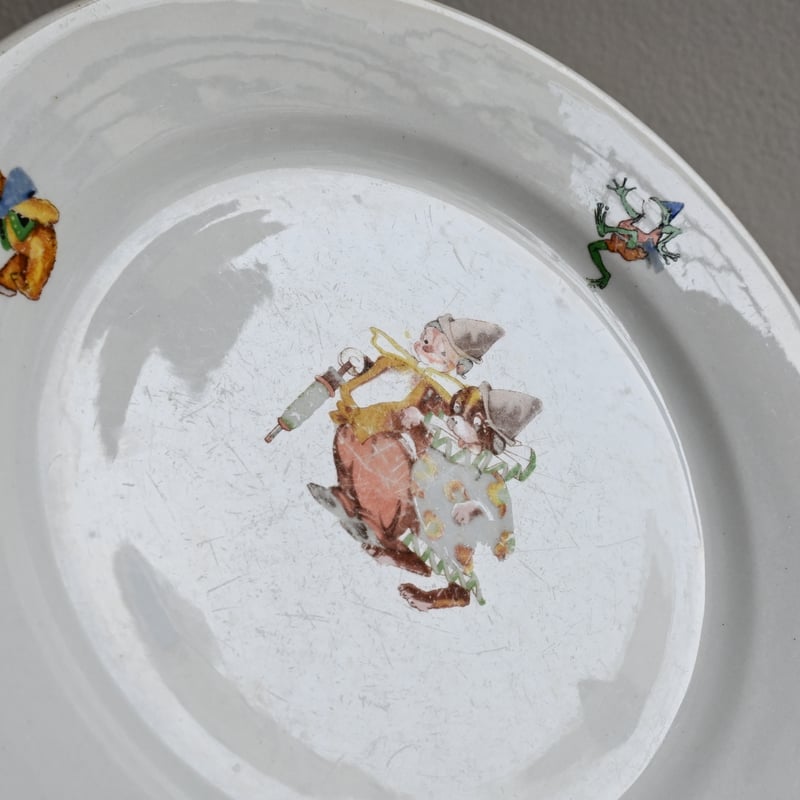 19世紀 フィンランド ロシア帝国期 真鍮製 アンティーク乳鉢 乳棒付き Finland Old Arabia Children Plate / フィンランド アラビア