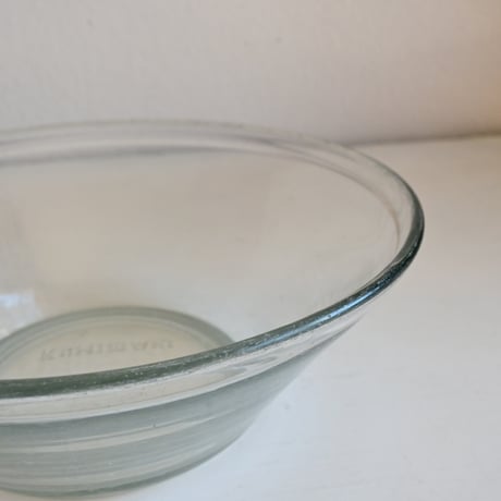 Finland Viili Astia RIIHIMÄKI Glass Bowl / リーヒマキのヨーグルトガラスボウル C