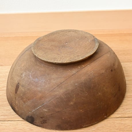 France Antique Wood Bowl / フランス アンティークの木のボウル