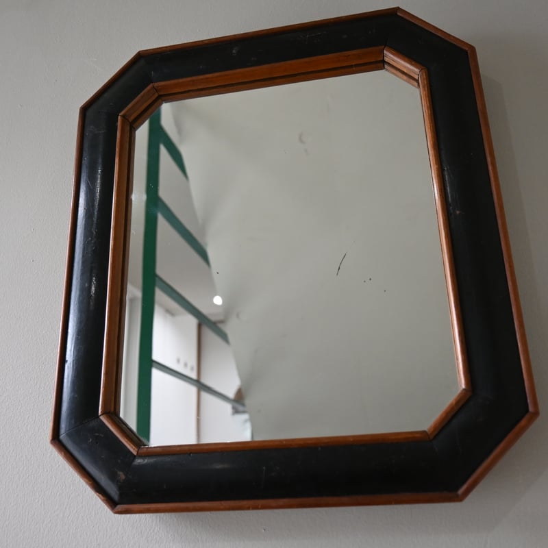 フランス アンティーク 八角形ウォールミラー 鏡 | landverse