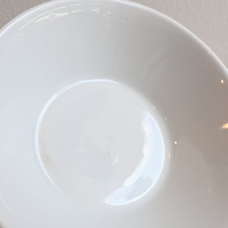 Finland ARABIA Bowl (Yellow×White) / フィンランド アラビア シリアルボウル  黄色×白 B