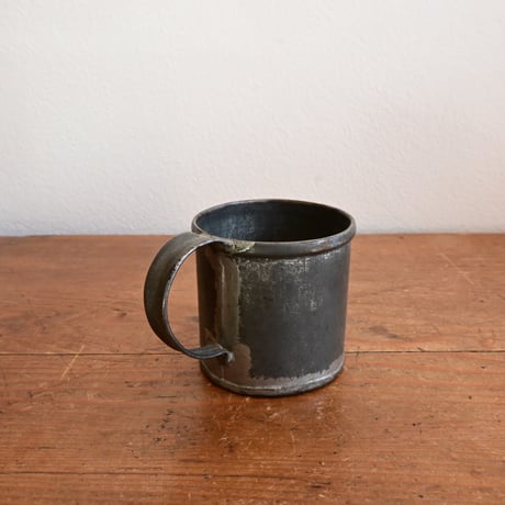 Finland Tin measuring cup  / フィンランド ブリキのメジャーカップ 0.1L  A