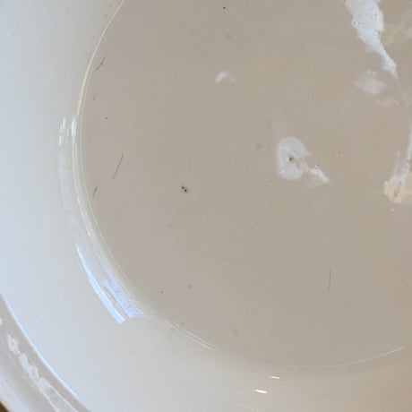 France Antique GIEN / フランス ジアン窯 深皿 φ:28cm