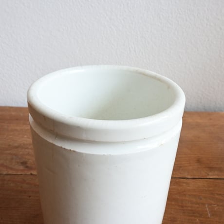 France Antique Lunéville Pot / フランス リュネヴィル窯 ポット