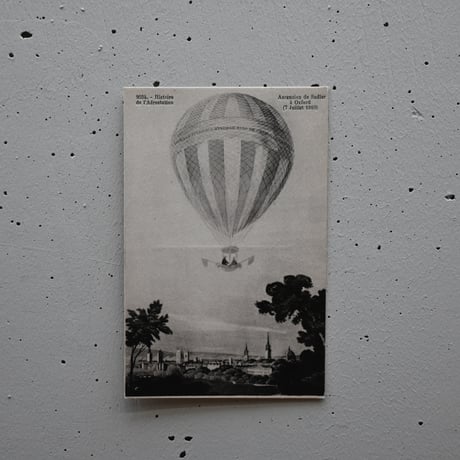 France Antiques Postcard   / フランス 古いバルーンのポストカード