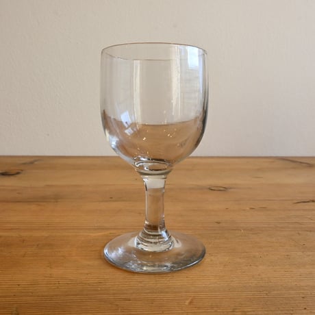 FRANCE Antique Wine Glass  / フランス アンティーク ビストロワイングラス  C