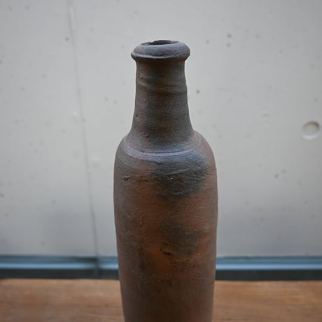 France Antiques Terracotta Bottle / フランス アンティーク プリミティブボトル