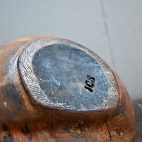 Sweden wooden bowl / スウェーデン 古い木のボウル