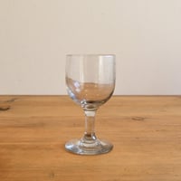FRANCE Antique Wine Glass  / フランス アンティーク ビストロワイングラス  B