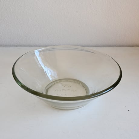 Finland Viili Astia RIIHIMÄKI Glass Bowl / リーヒマキのヨーグルトガラスボウル D