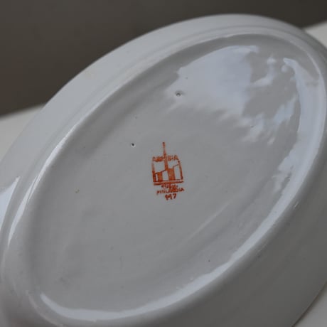 OLD ARABIA Walt Disney Children Plate / オールドアラビア 七人の小人 オーバルプレート