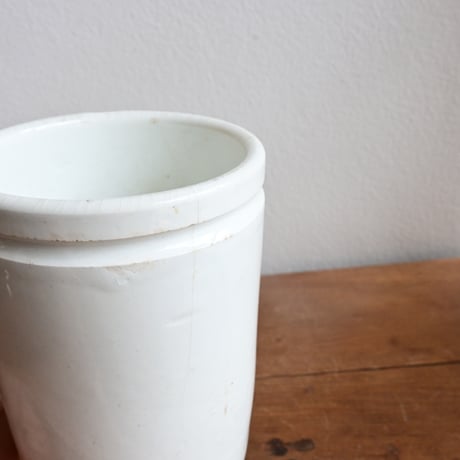 France Antique Lunéville Pot / フランス リュネヴィル窯 ポット