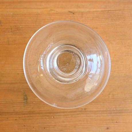 FRANCE Antique Wine Glass  / フランス アンティーク ビストロワイングラス  G