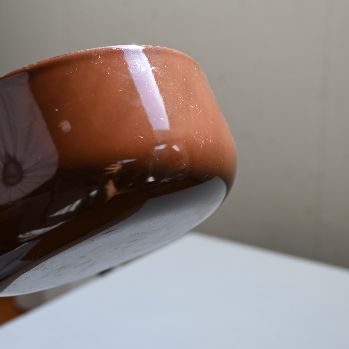 ARABIA FINEL Enamel BOWL (Brown) / アラビア・フィネル