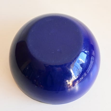 ARABIA FINEL Enamel BOWL   / アラビア・フィネル  琺瑯ボウル（ブルー）φ:14cm