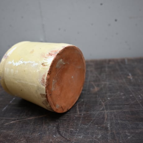 France Old Yellow Pot / 南仏の黄釉のポット