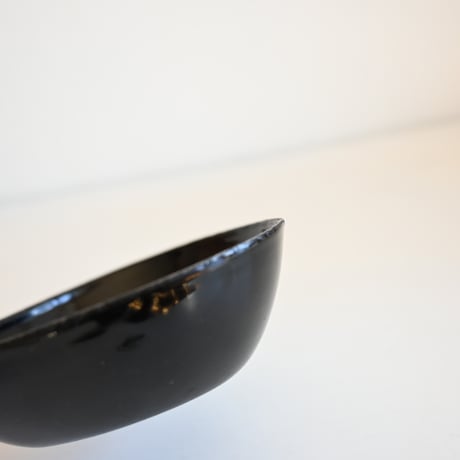Sweden Enamel Triangle Bowl / フィンランド ERKERデザインの三角ホーローボウル ブラック