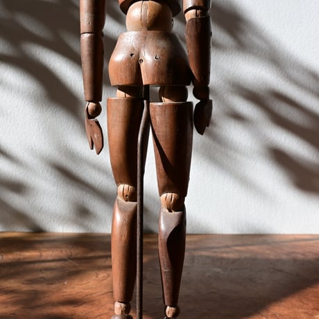 France Antiques Artist Model Doll female /  フランス アンティーク デッサン用マネキン