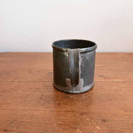 Finland Tin measuring cup  / フィンランド ブリキのメジャーカップ 0.1L  A