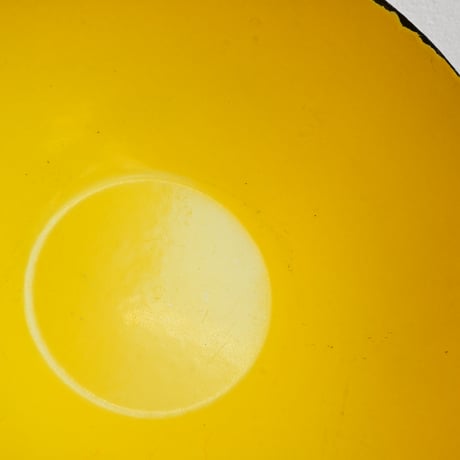 ARABIA FINEL Enamel BOWL / フィネル 琺瑯ボウル（イエロー）φ:18cm