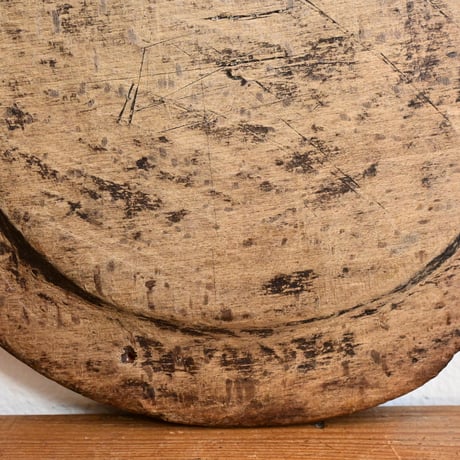 Sweden antique wooden plate / スウェーデン アンティーク 木皿 A-2