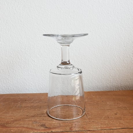 FRANCE Antique Wine Glass  / フランス アンティーク 筒型のビストロワイングラス 小
