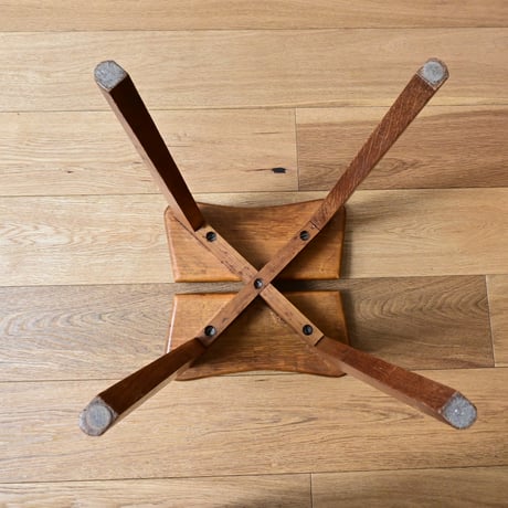 Marcel Gascoin TRÈFLE Stool 1954/ マルセル ガスコアン トレフルスツール 1954年製造（納品書付き） B