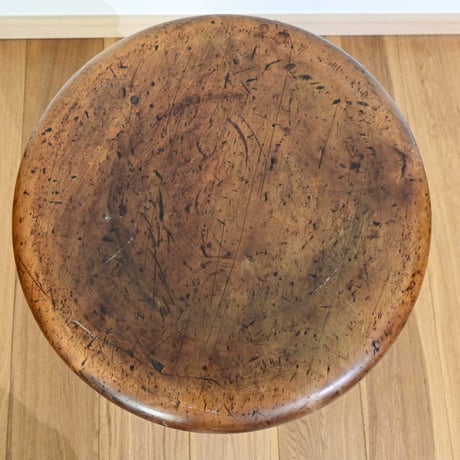 France Antiques Adjustable Stool / フランス アンティークの回転式スツール