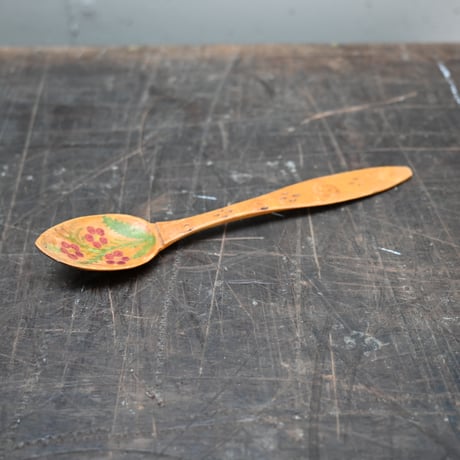 Sweden Wood Spoon / スウェーデンの木製スプーン 木匙 D