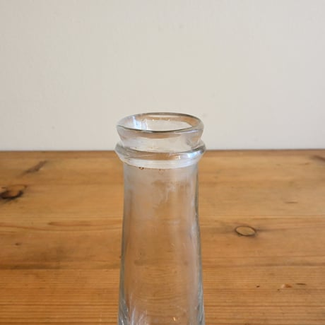 France Antique TRUFFLE Glass Bottle / フランス アンティーク トリュフの保存瓶