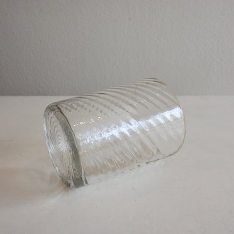 France Antique Twisted Glass / フランス アンティーク モールツイストグラス