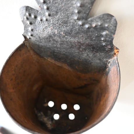 France Tin Planter　/ フランス 古いブリキのプランター A