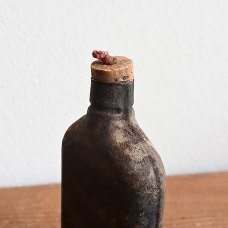 France Antique gunpowder Bottle  / フランス アンティーク 火薬ボトル J