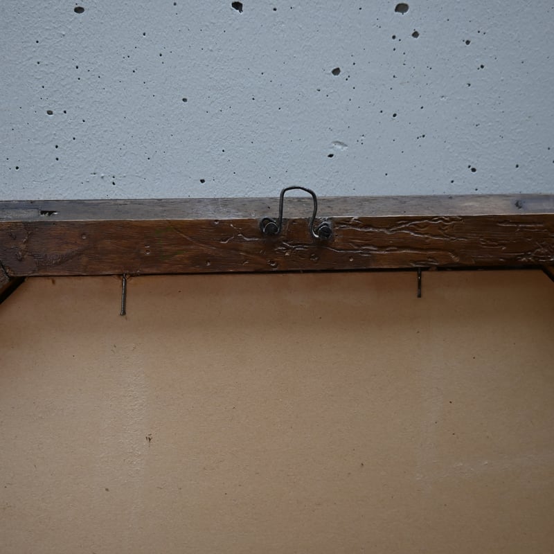 フランス アンティーク 八角形ウォールミラー 鏡 | landverse