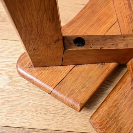 Marcel Gascoin TRÈFLE Stool 1954/ マルセル ガスコアン トレフルスツール 1954年製造（納品書付き） A