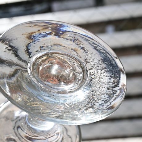 FRANCE Antique Wine Glass  / フランス アンティーク 筒型のビストロワイングラスB
