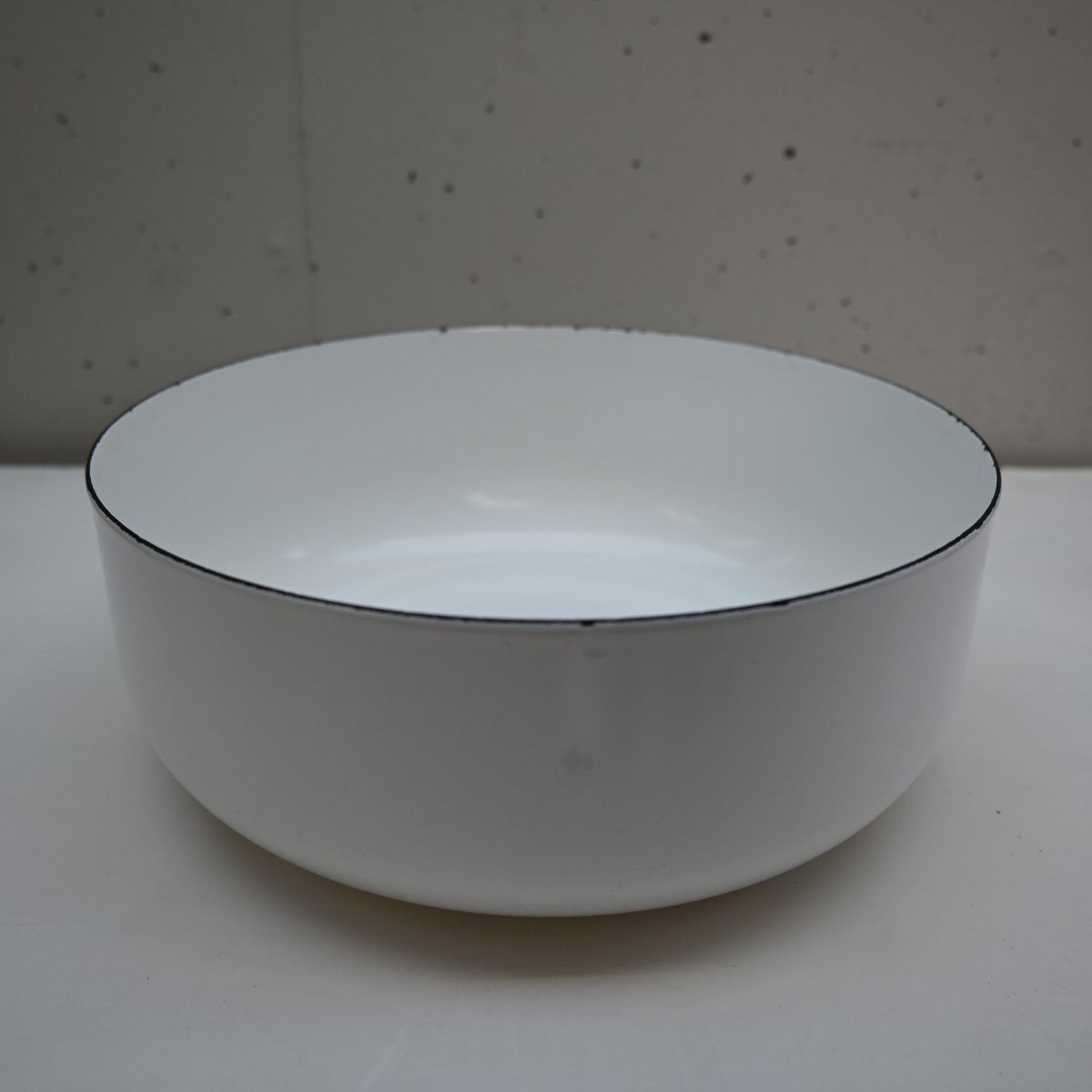ARABIA FINEL Enamel BOWL (White) / アラビア・フィネル 