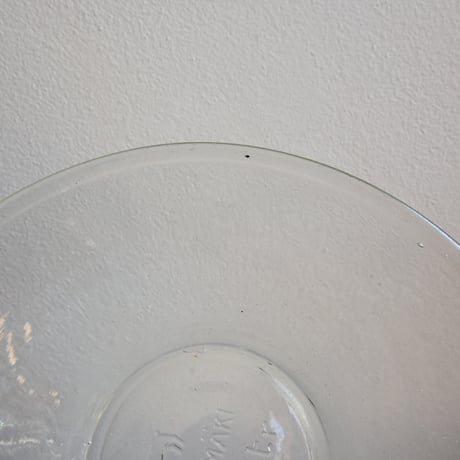 Finland Viili Astia RIIHIMÄKI Glass Bowl / リーヒマキのヨーグルトガラスボウル E